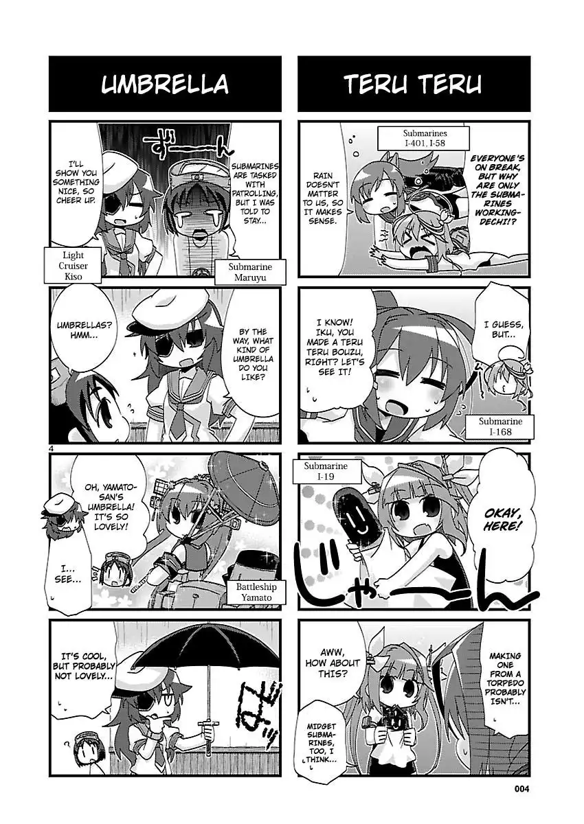 Kantai Collection - Kankore - 4-koma Comic - Fubuki, Ganbarimasu! Chapter 128 4